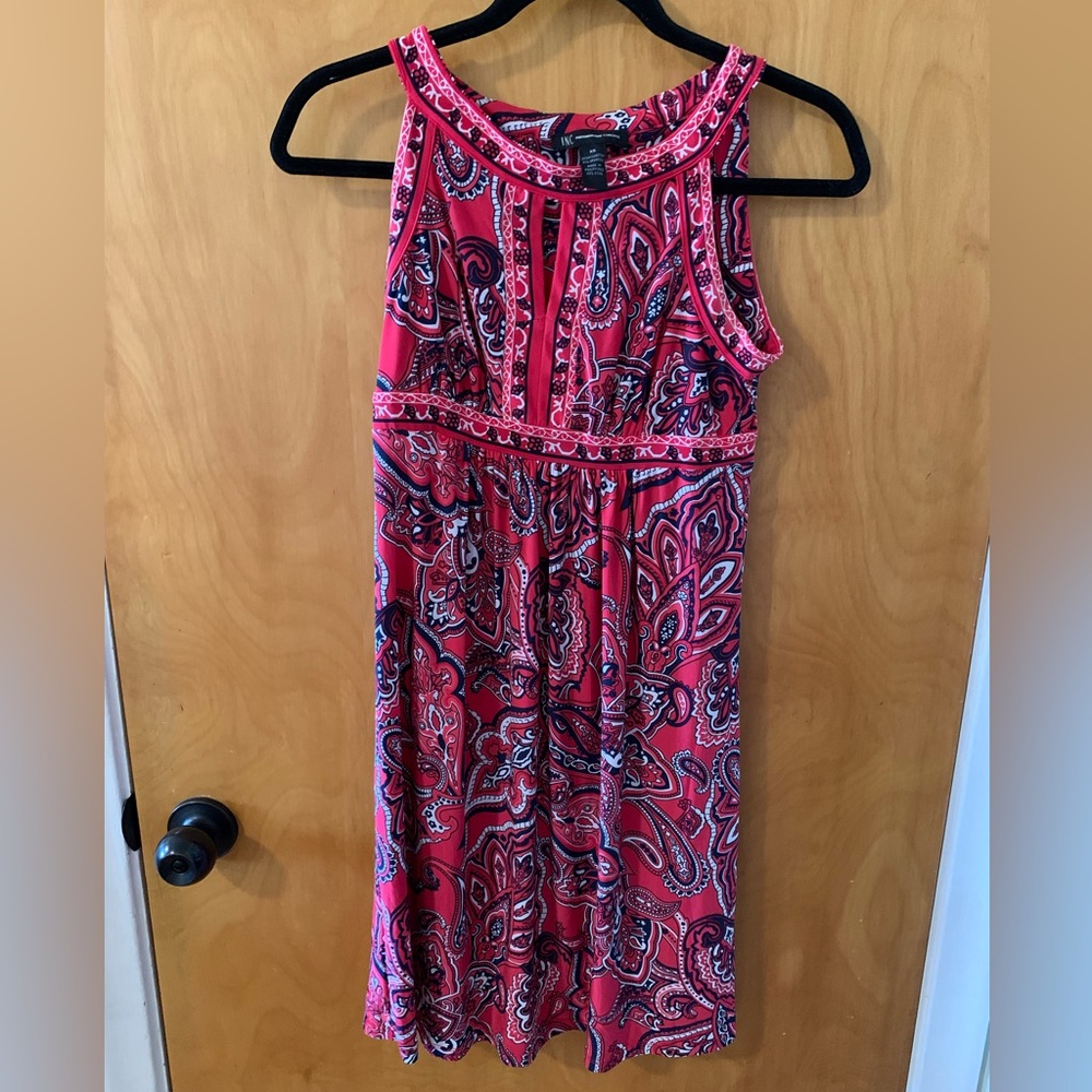 INC XS paisley dress